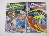 Quasar V1 2-3 (Nov 1989), Two Comics by Marvel Comics, 3.5oz