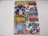 Shogun Warriors V1 7-10 (Aug-Nov 1979), Four Comics by Marvel Comics Group, 6.5oz