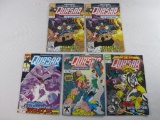 Quasar V1 30-33 (Jan-Apr 1992), Includes Thanos Appearance and 2 copies of Issue 32, One of Which is