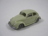 Vintage Hard Plastic Wiking Volkswagen Beetle Bug Toy Car, made in Germany, 1 oz