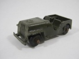 Vintage Tootsie Toy Jeep, 2 oz