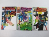Quasar V1 40 (Nov 1992), 51-52 (Oct-Nov 1993), Three Comics by Marvel Comics, 5oz