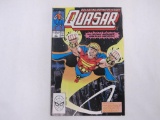 Quasar V1 1 (Oct 1989), The Cosmic Avenger's Pulsating Premiere Issue! One comic by Marvel Comics,