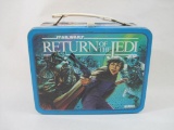 Vintage Metal Star Wars Return of the Jedi Lunchbox, 1983 Lucasfilm Ltd/Thermos Co