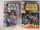 Star Wars V1 7 and 8 (Jan-Feb 1978), Three Comics by Marvel Comics Group, 3.5oz