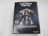 Warhammer 40K, Imperial Knights Knight Preceptor Canis Rex, NIB, Includes 2 Citadel Miniatures by