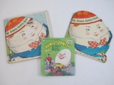 Three Vintage Humpty Dumpty Books from 1964 and 1976