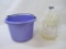 Dharma Trading Co. Synthrapol SP Detergent, 1 Gallon with Purple FortFlex Wire Handle Bucket