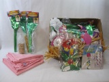 Luau Party Decorations and Favors Includes Cloth Table covers, Centerpieces, Grass Skirts and More