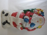 Blow Mold Santa, 3 feet 6 inches Tall, General Foam Plastics Corp, Norfolk Virginia