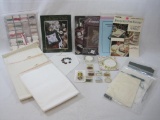 Cross Stitch Supplies Includes Beads, Thread, Books and More