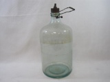 Glass Kerosene Bottle with Wire Handle