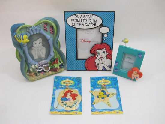 The Little Mermaid Picture Frames and Holiday Ornaments, 2 lbs