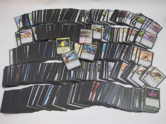 Approx 800 Magic the Gathering Trading Cards, commons and uncommons, 4 lbs 11 oz
