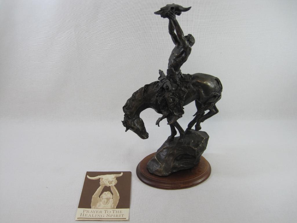 Prayer to the Healing Spirit Bronze Statue in the | Proxibid