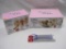 Libbey Fountain Shoppe Glass Items, 6 Banana Split Dishes, 6 Parfait Glasses, plus GTC Ice Cream