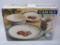 Casuals 16 Piece Stoneware Dinner Set by China Pearl, Apple Pattern Service for Four, New in Box