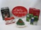 Holiday Decorative Items Includes Candlelights Candle Lamp, 2 Each Clear 300 and 100 Mini Lights