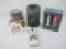Serving Items Includes Marble Wine Chiller with Coasters, International Silver Company Salt and