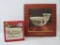 Two Lenox Pieces Includes Holiday Bowl, 5 inch, Winter Greetings Tiered Bowl Set, Lenox Incorporated