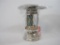 Polished Metal Oil lantern with Glass Globe