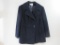 J.G. Hook Women's Navy 100% Wool Peacoat, Size Large
