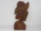 Carved Wood Wall Hanging