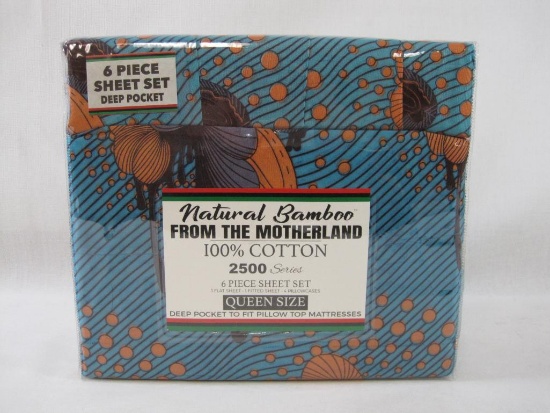 Queen Size Sheets, 6 Piece Set, New in Package