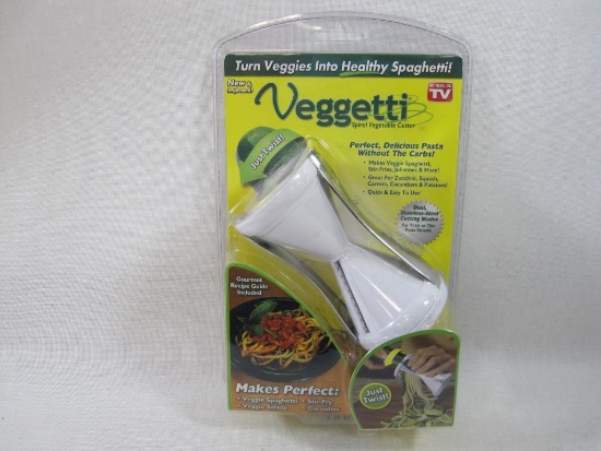 Veggetti Spiral Vegetable Cutter, As Seen On TV, New in Packaging