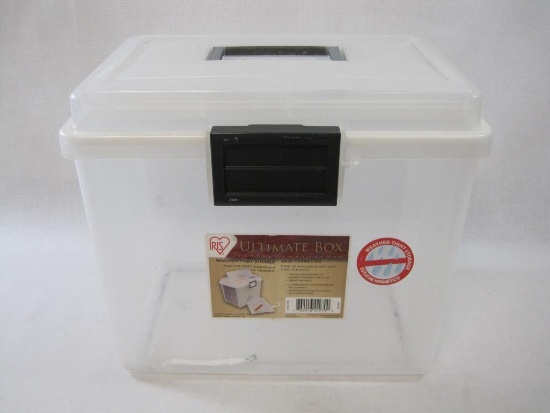Iris Ultimate Box Weather-Tight Storage/File Tote