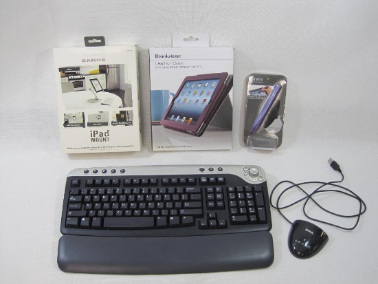 Tablet and Computer Accessories Includes Brookstone iPad Tablets Leather Case with Dual Stand and