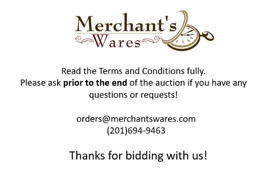 WE DO NOT OFFER IN HOUSE SHIPPING FOR THIS AUCTION.... Please READ ALL TERMS BEFORE BIDDING Pick Up