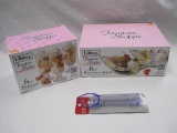 Libbey Fountain Shoppe Glass Items, 6 Banana Split Dishes, 6 Parfait Glasses, plus GTC Ice Cream
