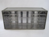 Plastic Drawer Organizer Cabinet, 23 Removable Drawers