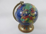 Mr. Christmas Season's Greetings Around the World Globe, As Is Condition