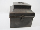 Steel Metal Box with Handle and Hasp