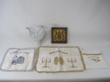 Judaica Holiday Items, Candle Holder, Table Items and more
