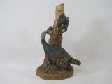 Wild Turkey Limited Edition Porcelain Liquor Bottle, Wild Turkey and Bears No.9, 1985