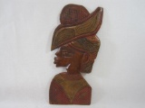 Carved Wood Wall Hanging