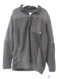 Hurley Polar Sherpa 1/2 Zip Jacket, Black, Size XXL