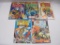 KOBRA, Four DC Comics including Issues #3-5, Bi-monthly July-Dec 1976, #6, 7, Feb, Apr 1976, 8 oz