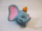 Vintage Dumbo Squeak Toy, Walt Disney Productions, made in Japan, 11 oz
