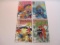 Four Fantastic Four Comic Books includes Issues #331-334, Oct, Nov, Mid Nov, Dec 1989, Marvel