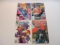 Four Fantastic Four Comic Books includes Issues #341, 342, 344, 345, June, July, Sept, Oct 1990,