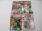 All-Star Squadron, Four Comic Books Includes Issues #1, 4, Sept, Dec 1981, #5, 15, Jan, Nov 1982, DC