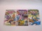 Three Fantastic Four Comic Books including Issues #204-206, Mar-May 1979, Marvel Comics Group, 6 oz