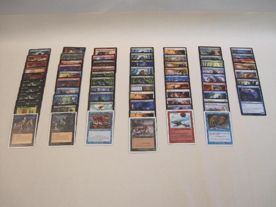 Over 50 Assorted Magic the Gathering Cards, mixed rarity, including Ravenloft Adventurer, Scourge of