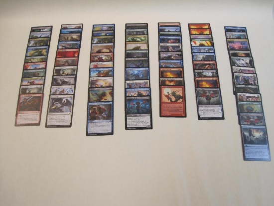 Over 50 Magic the Gathering Cards, mixed rarity, including Grakmaw Skyclave Ravager, Tyrant of