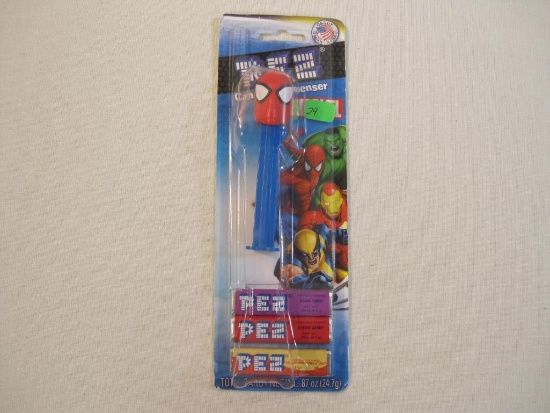 Spiderman Pez Dispenser by Pez Candy and Marvel 2013, New In Package, 3oz