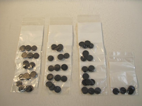 Citadel Round Bases, 25MM approx 80 pieces, Games Workshop 2006, 3 oz